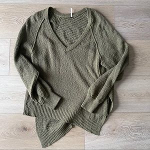 Free people asymmetrical sweater